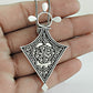 Antique Look Pendant Solid 925 Sterling Silver Oxidized Jewelry