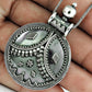 925 Solid Sterling Silver Artisan Pendant Oxidized Jewelry