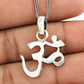 925 Sterling Silver Om Pendant Indian Handmade Jewelry