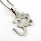 925 Sterling Silver Om Pendant Indian Handmade Jewelry