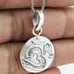 925 Sterling Silver Om Pendant Indian Religious Jewellery