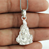 Lord Shiva Pendant 925 Sterling Silver Indian Religious Jewelry
