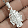 Solid 925 Sterling Silver Buddha Pendant