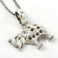 925 Sterling Silver Handcrafted Elephant Charm Pendant