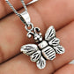925 Sterling Silver Bee Charm Pendant
