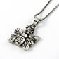 925 Sterling Silver Bee Charm Pendant