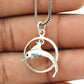 925 Sterling Silver Dolphin Pendant