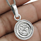 925 Sterling Silver Om Pendant Indian Jewelry