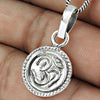 925 Sterling Silver Om Pendant Indian Jewelry