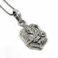 Lord Ganesha Pendant 925 Silver Indian Religious Handmade Jewelry