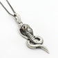 925 Solid Sterling Silver Handmade Snake Pendant