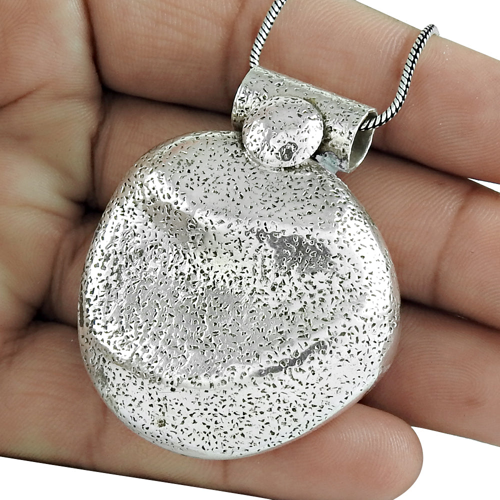 Vintage Pendant 925 Sterling Silver Handmade Jewelry