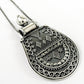 Tribal Pendant 925 Sterling Solid Silver Oxidized Jewelry