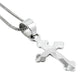 Solid 925 Sterling Silver Cross Charm Pendant