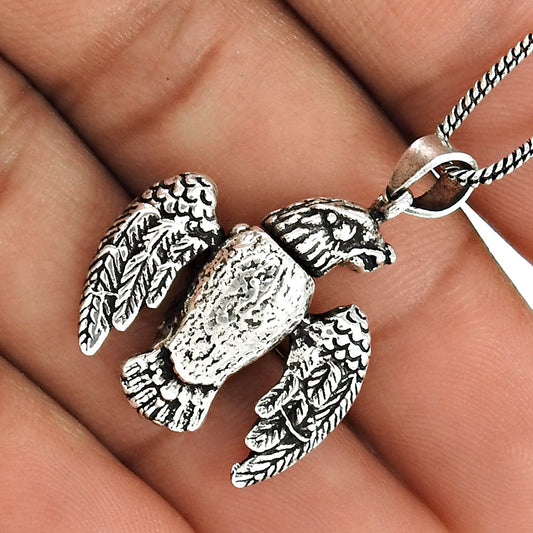 925 Sterling Silver Eagle Charm Pendant