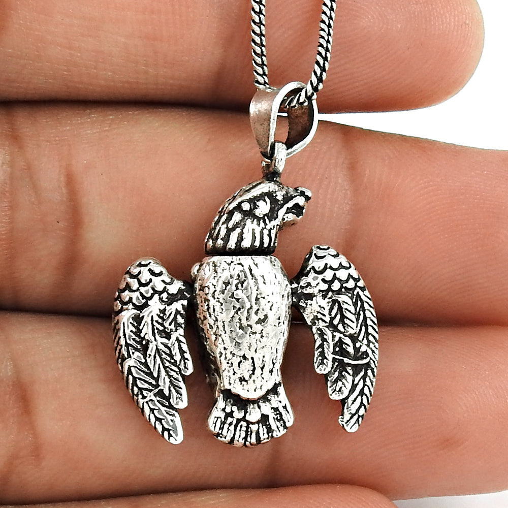 925 Sterling Silver Eagle Charm Pendant