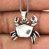 925 Sterling Silver Crab Charm Pendant
