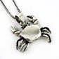 925 Sterling Silver Crab Charm Pendant