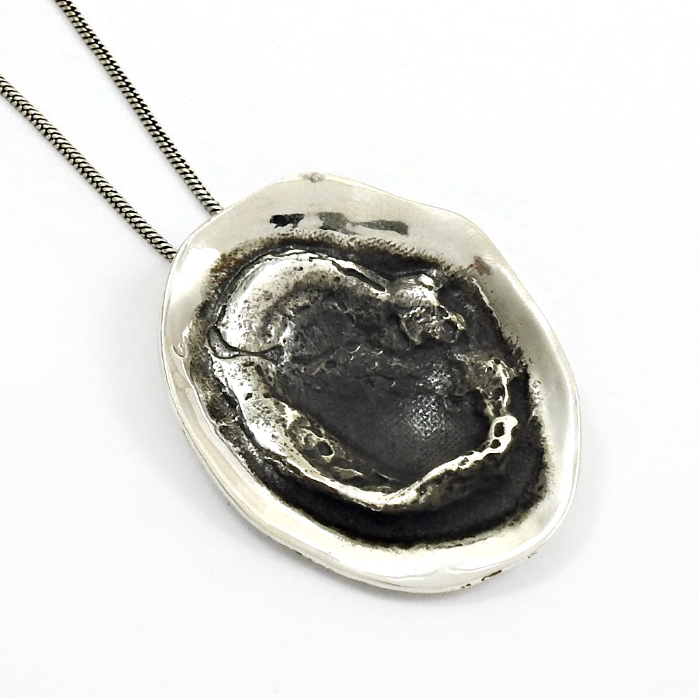Unique Pendant Solid 925 Sterling Silver Handmade Jewelry