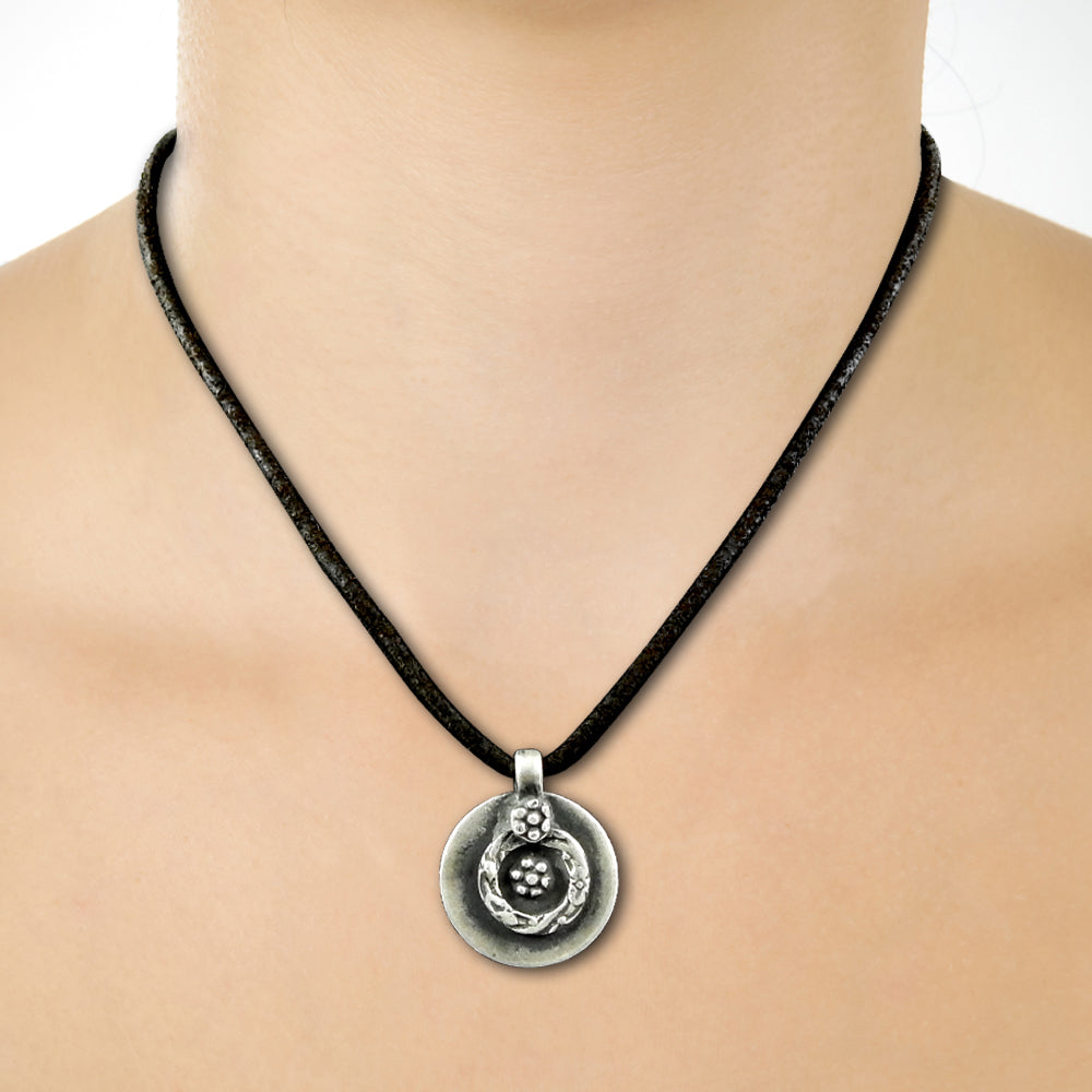 Solid 925 Sterling Silver Handmade Pendant Jewelry