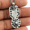 Solid 925 Sterling Silver Handmade Pendant Indian Jewelry