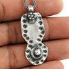 Solid 925 Sterling Silver Handmade Pendant Indian Jewelry
