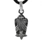 Fish Pendant 925 Sterling Oxidized Silver Handmade Jewelry