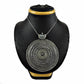 Solid 925 Sterling Oxidized Silver Indian Artisan Pendant