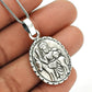 Solid 925 Sterling Silver Goddess Pendant
