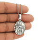 Solid 925 Sterling Silver Goddess Pendant