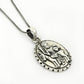 Solid 925 Sterling Silver Goddess Pendant