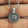 Handmade Sun Pendant 925 Solid Sterling Silver Jewelry