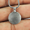 925 Sterling Silver Handcrafted Tribal Pendant
