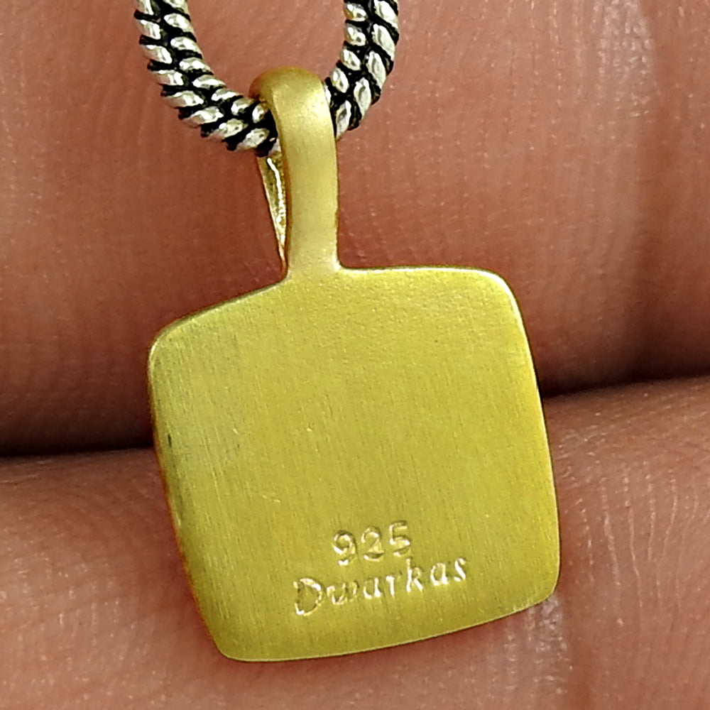 Gold Plated 925 Sterling Silver Pendant Jewelry