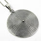 Solid 925 Sterling Silver Chakra Handmade Pendant