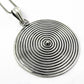 Solid 925 Sterling Silver Chakra Handmade Pendant