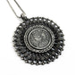 Victoria Empress Coin Pendant 925 Solid Sterling Silver Jewelry