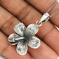 Flower Pendant 925 Sterling Silver Handmade Jewelry