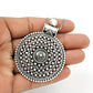 Vintage Artisan Pendant 925 Sterling Silver Jewelry