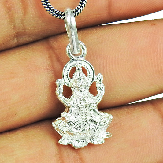 Goddess Pendant 925 Sterling Silver Temple Jewelry