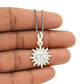 925 Solid Sterling Silver Sun Pendant Jewelry