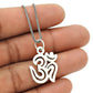 925 Solid Sterling Silver Om Pendant