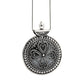 Artisan Pendant 925 Sterling Silver Oxidized Jewelry