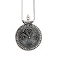 Artisan Pendant 925 Sterling Silver Oxidized Jewelry
