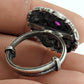 Pink Ruby Gemstone 925 Sterling Silver Statement Adjustable Ring