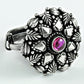 Adjustable Ring Ruby Gemstone 925 Silver Trendy Handmade Jewelry
