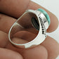 Turquoise Gemstone Sterling Silver Ethnic Boho Statement Artisan New Ring