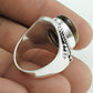 Gift For Woman 925 Silver Natural Tiger Eye Cocktail Vintage Ring B33