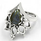Natural Labradorite Gemstone 925 Silver Statement Boho Ring For Girls A8