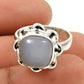 Natural Chalcedony Gemstone Sky Ring 925 Silver Wholesale Jewelry E17
